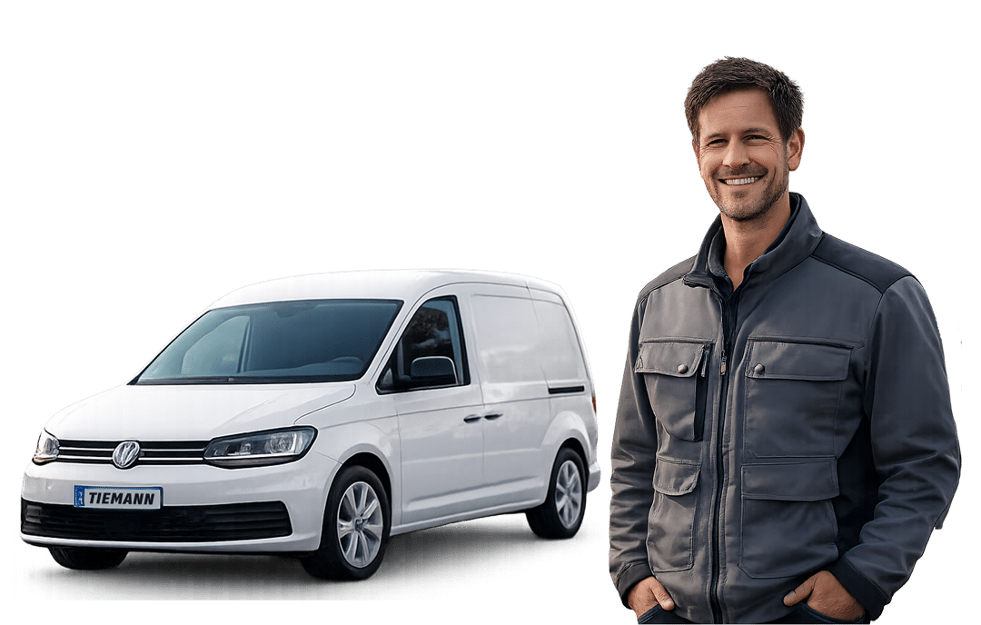 mann mit auto